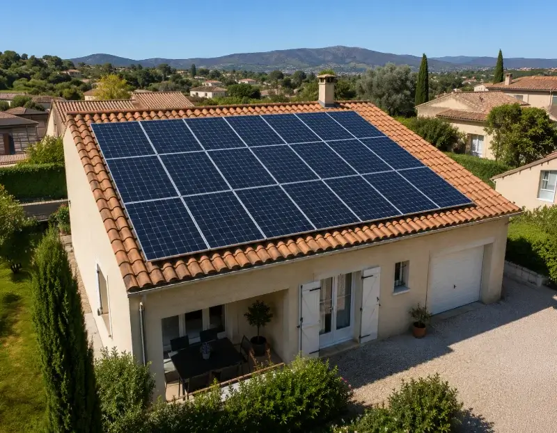 Prime à l'autoconsommation panneaux solaires Janneyrias — aide financière de l'État